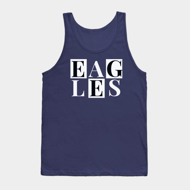 Eagles Football Tank Top by LineXpressions